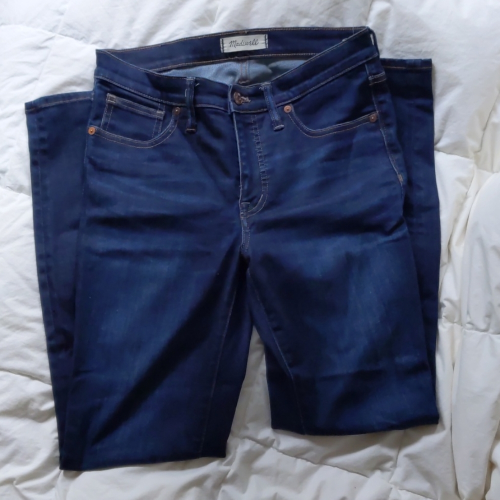 Madewell 9" High Rise Skinny Jean Size 28